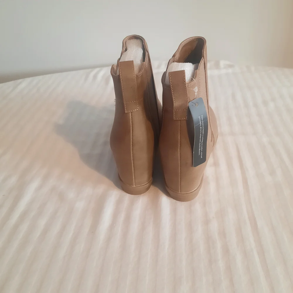 Women's Tan Ankle Boots Size 8.5